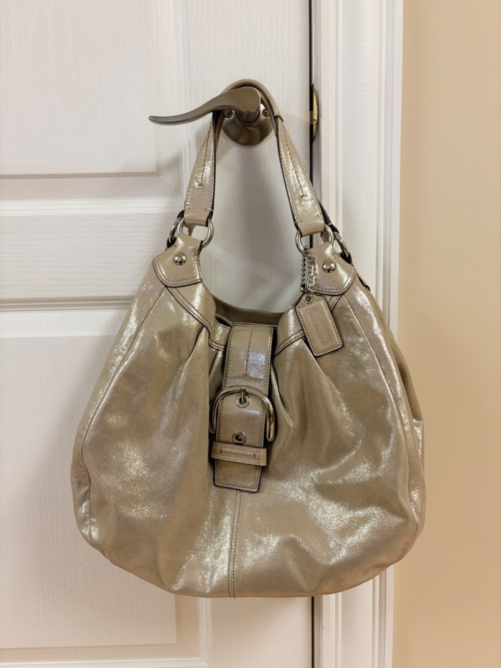 Coach Gold Soho Lynn Bag